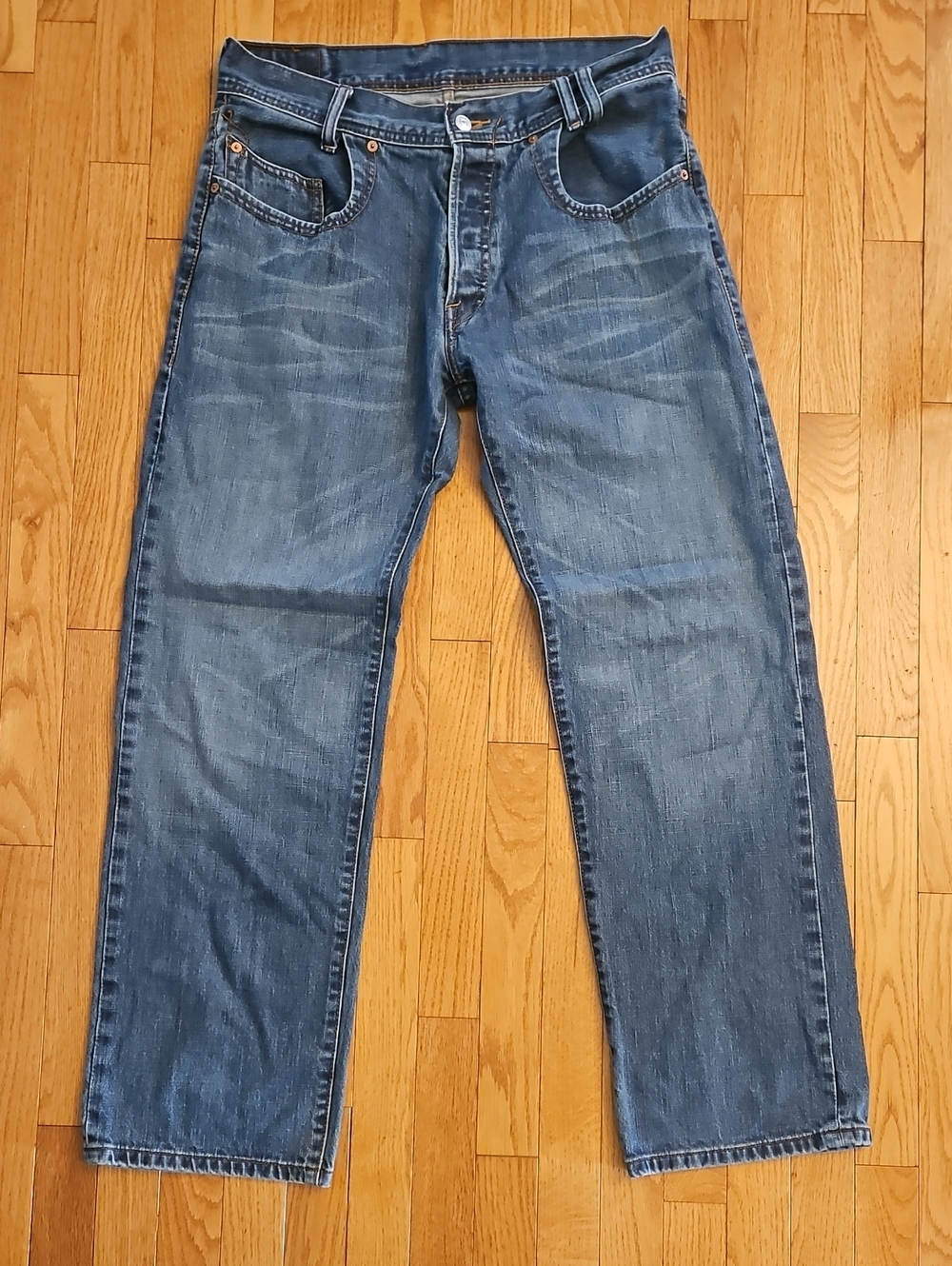 Levi's 510 Rare Cut Blue Relaxed Fit Denim Jeans